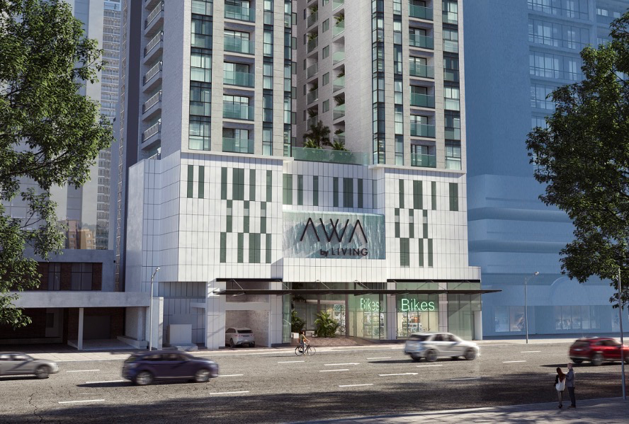 Vista del proyecto AWA by Living